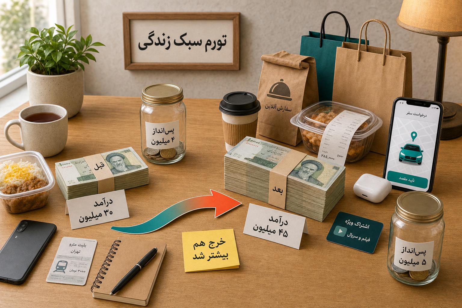 تورم سبک زندگی؛ چرا با بیشتر شدن درآمد، خرج ما هم بیشتر میشود؟
