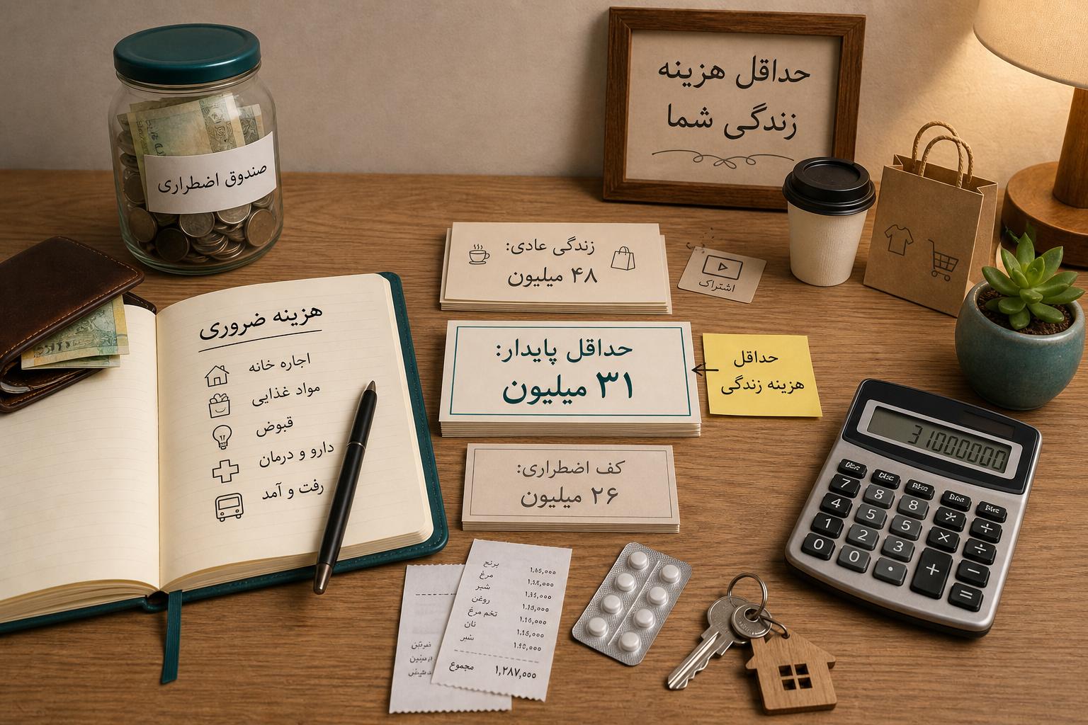 حداقل هزینه زندگی شما چقدر است؟