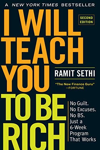 جلد کتاب به تو یاد میدهم ثروتمند شوی (I Will Teach You to Be Rich)